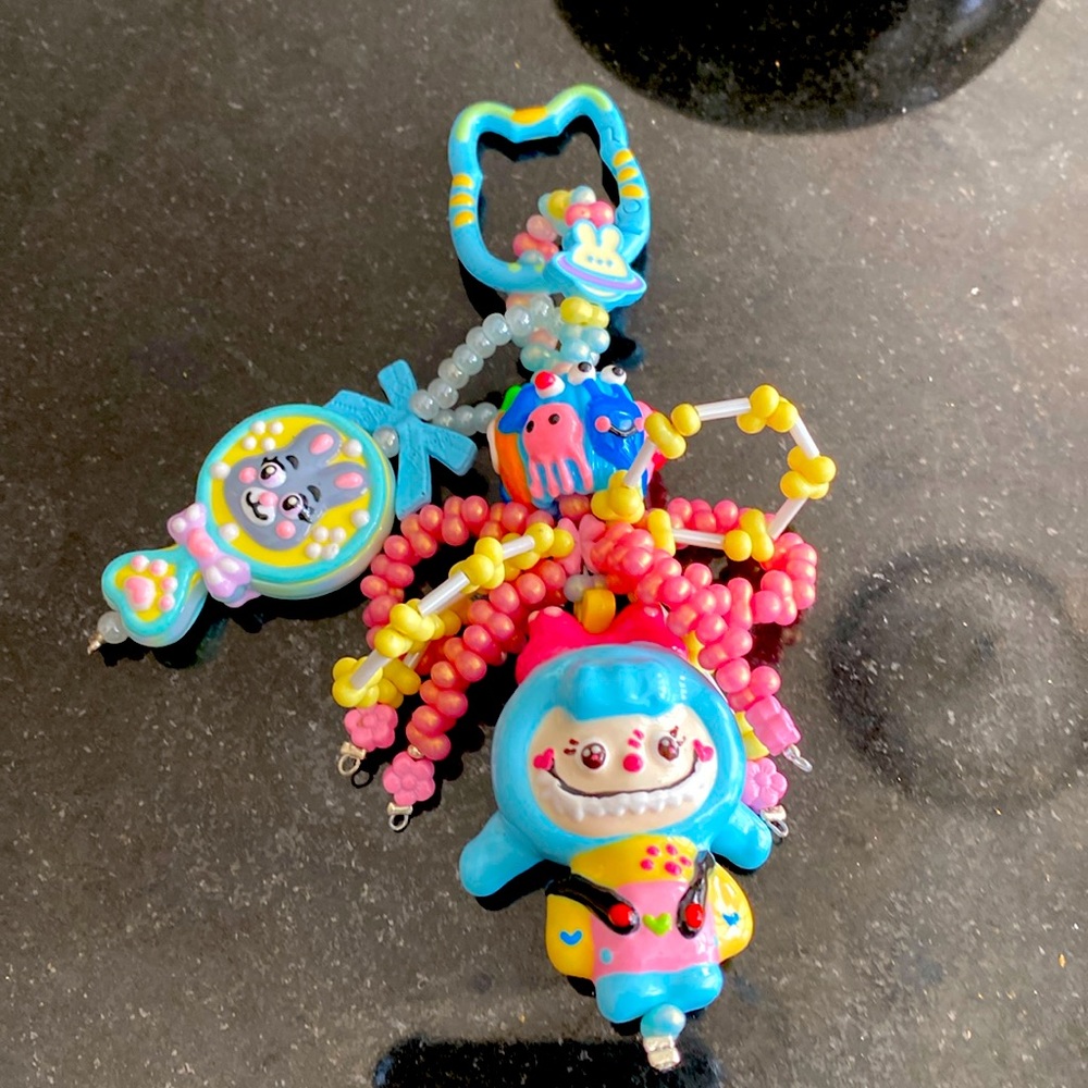 Labubu keychain